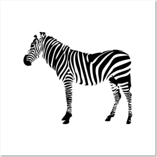 zebra Safari wild animal Posters and Art